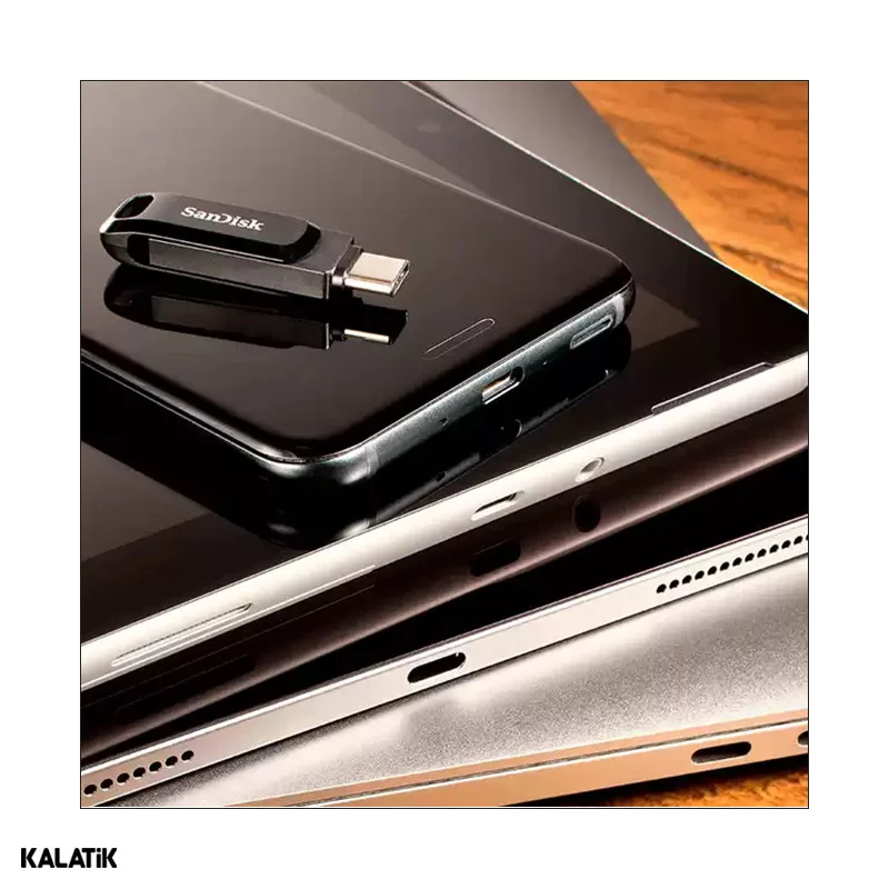 فلش مموری سن دیسک مدل Ultra Dual Drive Go ظرفیت 64 گیگابایت