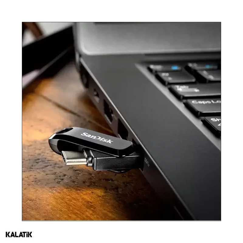 فلش مموری سن دیسک مدل Ultra Dual Drive Go ظرفیت 64 گیگابایت
