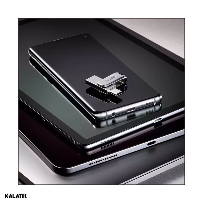 فلش مموری سن دیسک مدل Ultra Dual Drive Luxe ظرفیت 32 گیگابایت