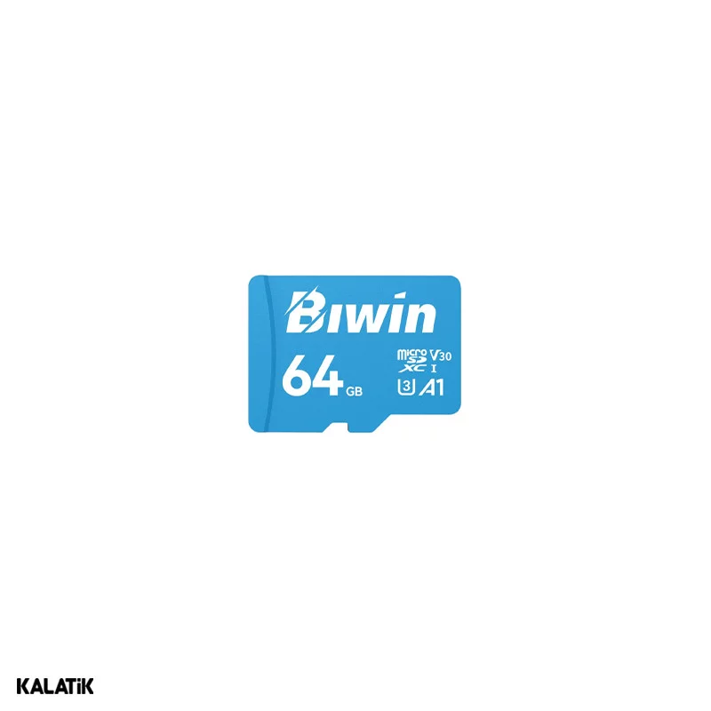 کارت حافظه MicroSDHC بیوین مدل MS100 کلاس 10 استاندارد UHS-I U1 با سرعت 100mb ظرفیت 64 گیگابایت