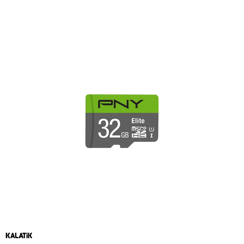 کارت حافظه MicroSDHC پی ان وای مدل R100 کلاس 10 استاندارد UHS-I U1 با سرعت 100mb ظرفیت 32 گیگابایت