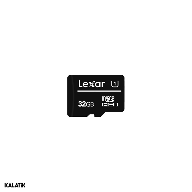 کارت حافظه MicroSDHC لکسار مدل R100 کلاس 10 استاندارد UHS-I U1 با سرعت 100mb ظرفیت 32 گیگابایت
