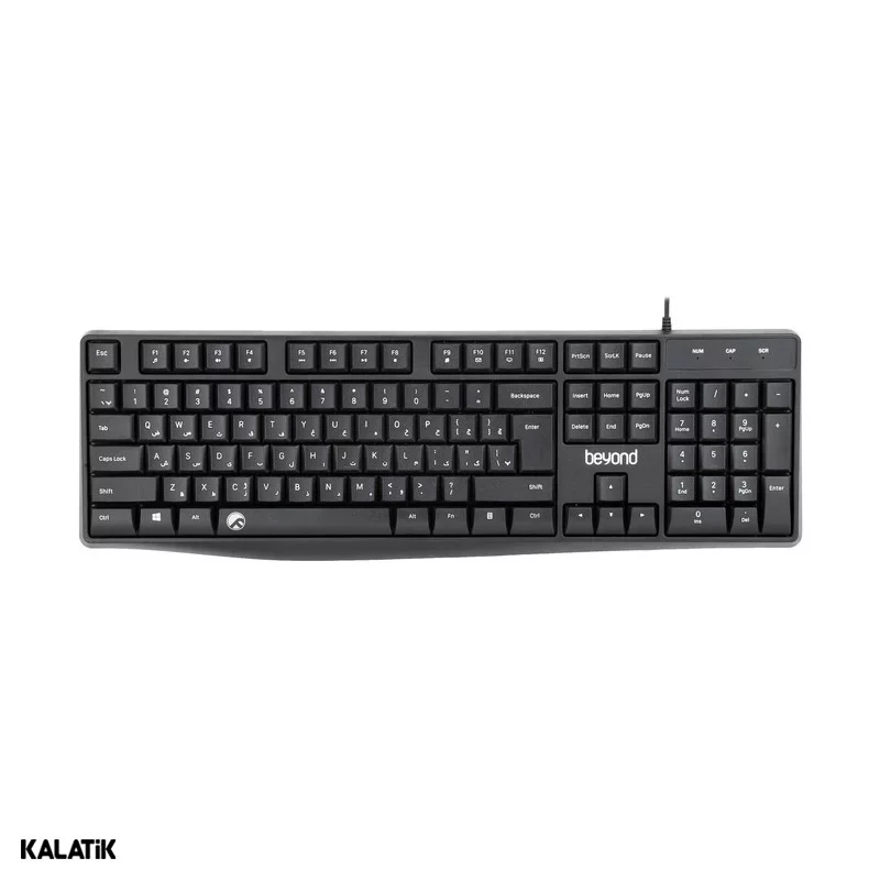 کیبورد با سیم بیاند مدل BK-2233