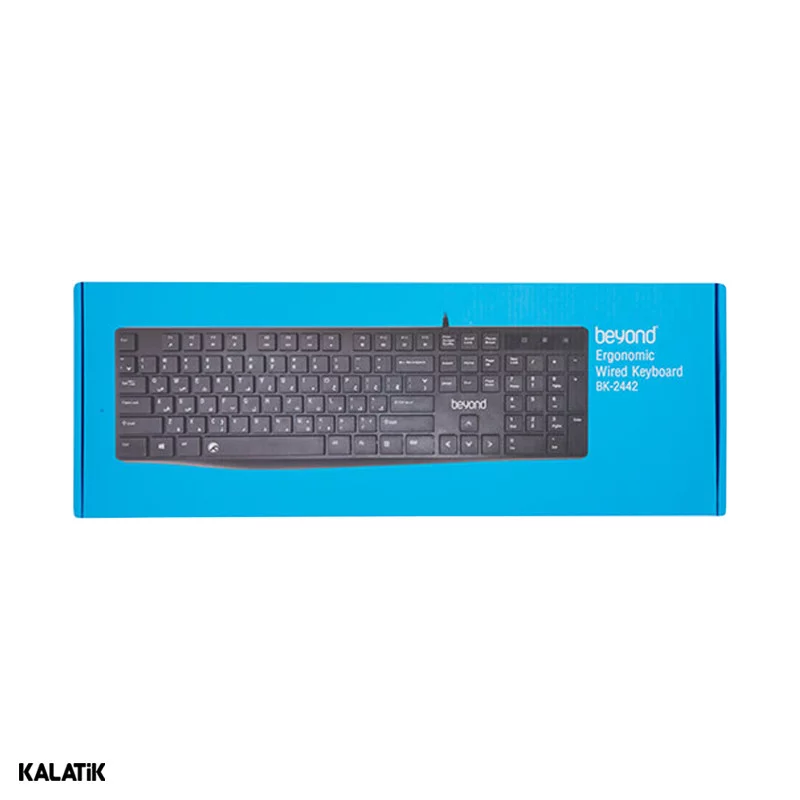 کیبورد با سیم بیاند مدل BK-2442