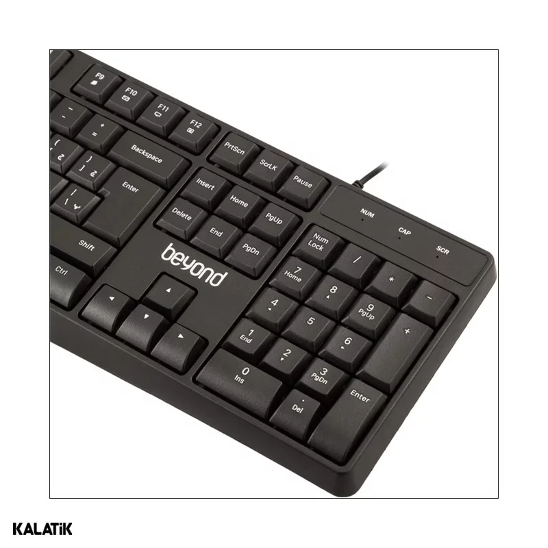 کیبورد با سیم بیاند مدل BK-2233