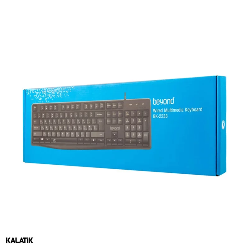 کیبورد با سیم بیاند مدل BK-2233