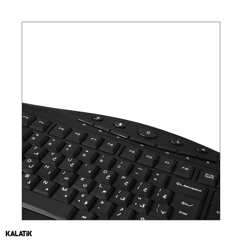 کیبورد با سیم بیاند مدل BK-6161