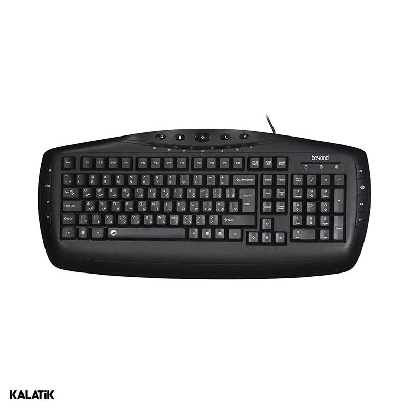 کیبورد با سیم بیاند مدل BK-6161