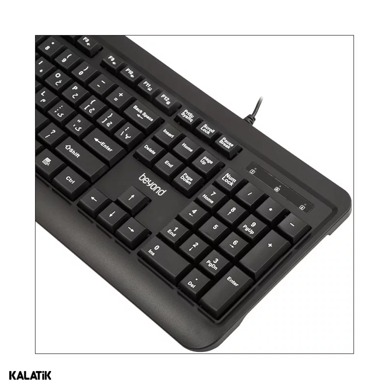 کیبورد با سیم بیاند مدل BK-4765