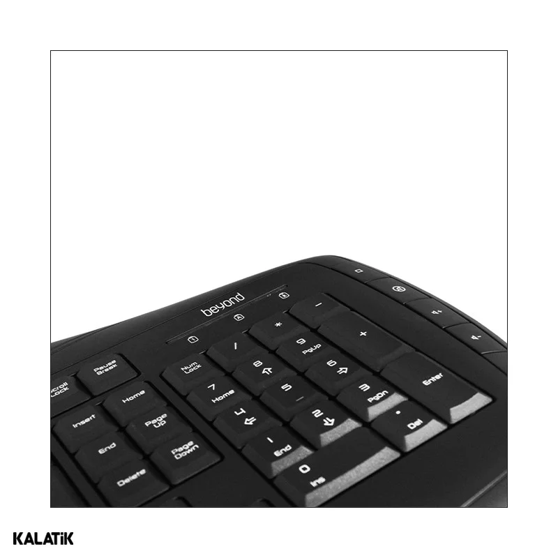 کیبورد با سیم بیاند مدل BK-6161