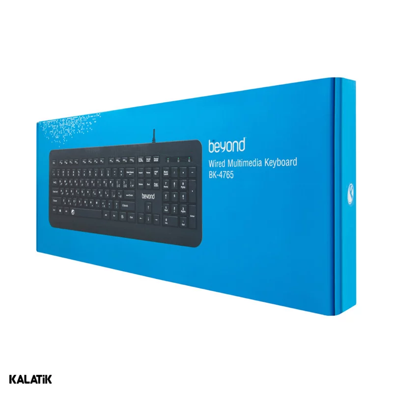 کیبورد با سیم بیاند مدل BK-4765