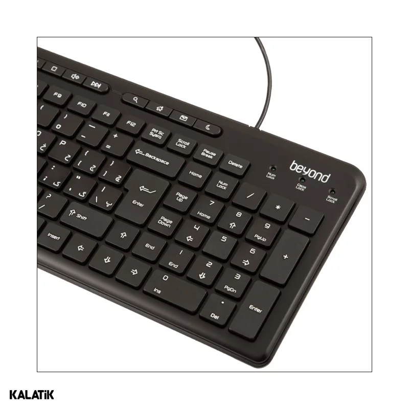 کیبورد و ماوس با سیم بیاند مدل BMK-3130