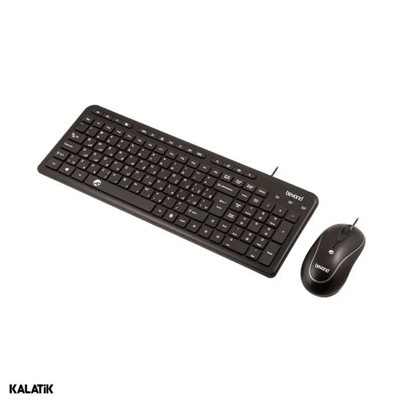 کیبورد و ماوس با سیم بیاند مدل BMK-3130