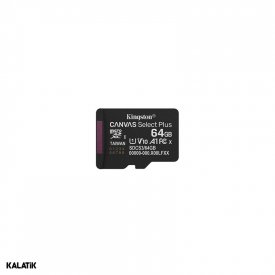 کارت حافظه microSDXC کینگستون مدل Canvas Select Plus کلاس 10 استاندارد UHS-I U1 با سرعت 100MB ظرفیت 64 گیگابایت