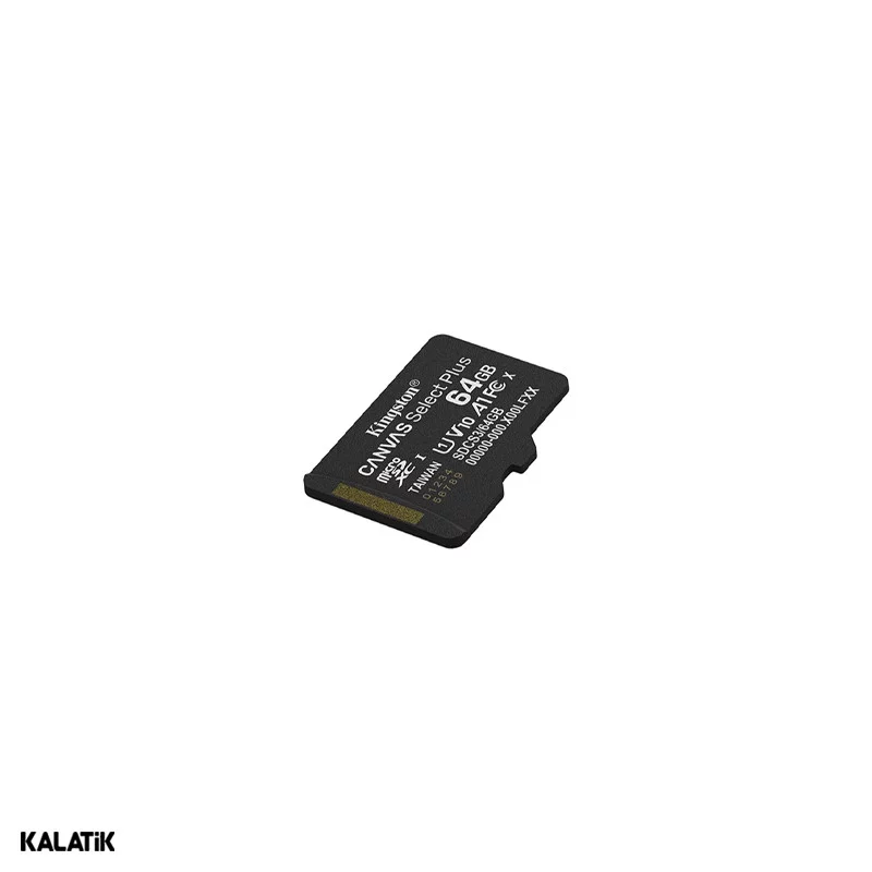 کارت حافظه microSDXC کینگستون مدل Canvas Select Plus کلاس 10 استاندارد UHS-I U1 با سرعت 100MB ظرفیت 64 گیگابایت