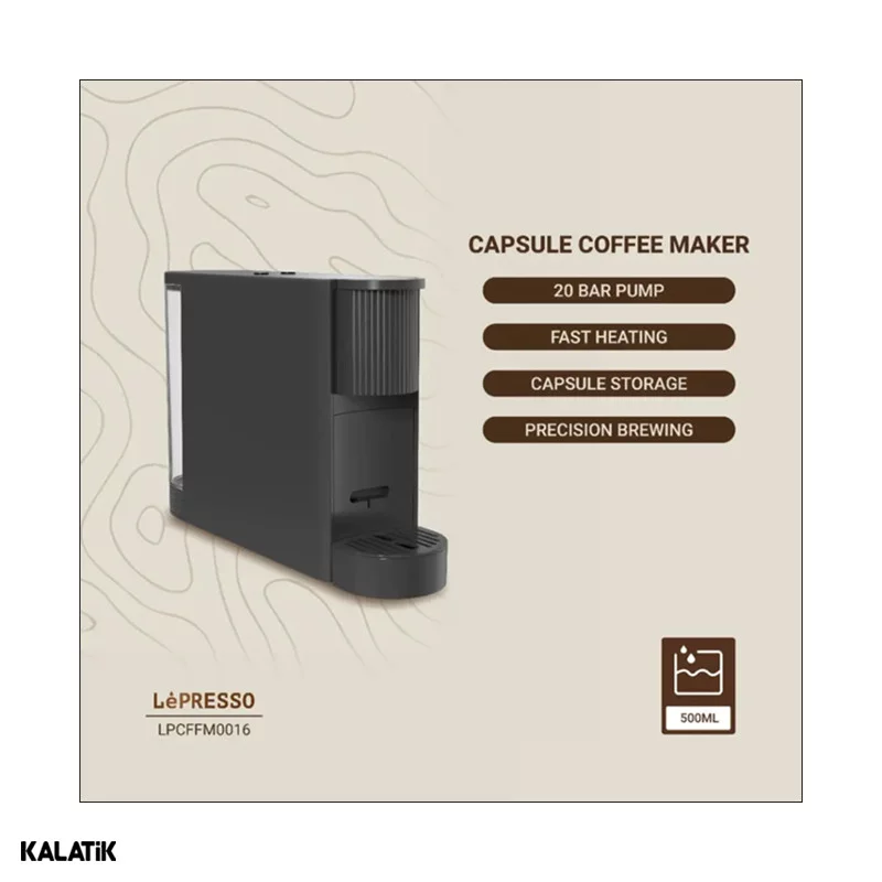 اسپرسو ساز لپرسو مدل LP016 ظرفیت 0.5 لیتر