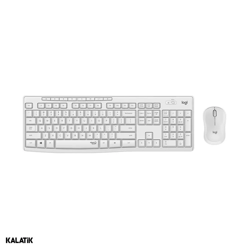 کیبورد و ماوس با سیم لاجیتک مدل MK295 Silent