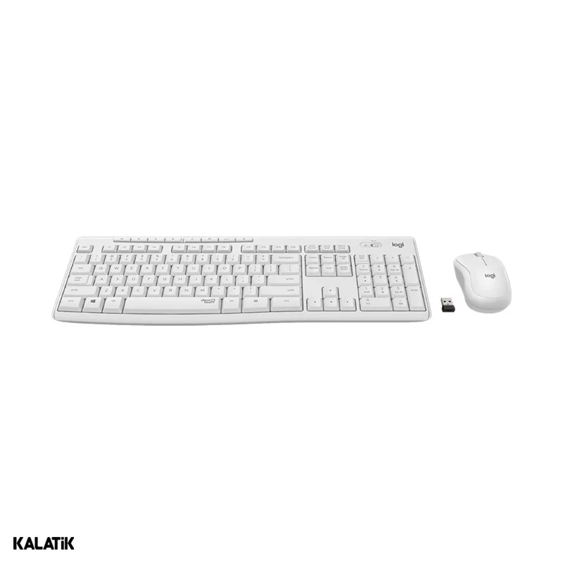 کیبورد و ماوس با سیم لاجیتک مدل MK295 Silent
