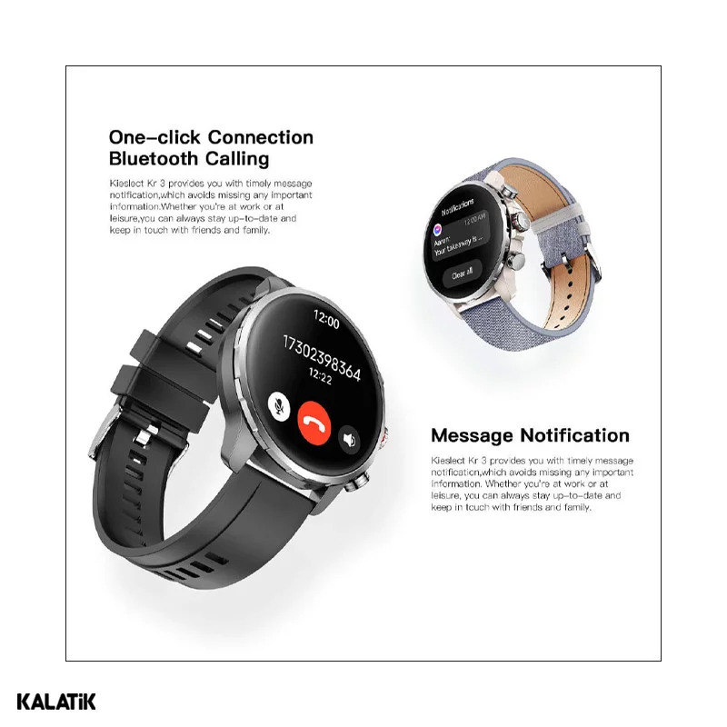 ساعت هوشمند کیسلکت مدل Calling Watch Kr3