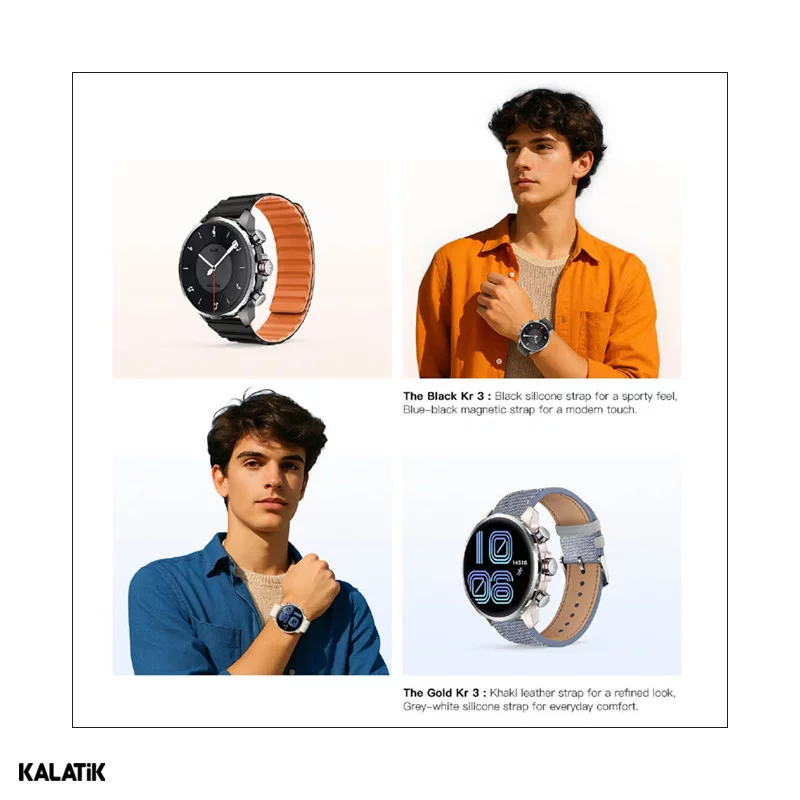 ساعت هوشمند کیسلکت مدل Calling Watch Kr3
