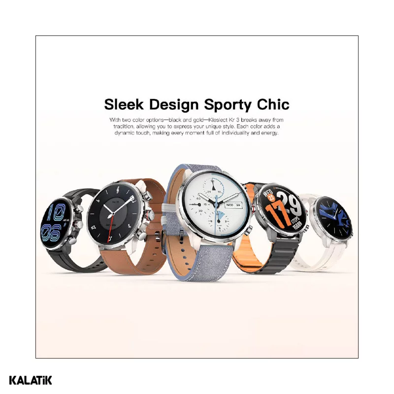 ساعت هوشمند کیسلکت مدل Calling Watch Kr3