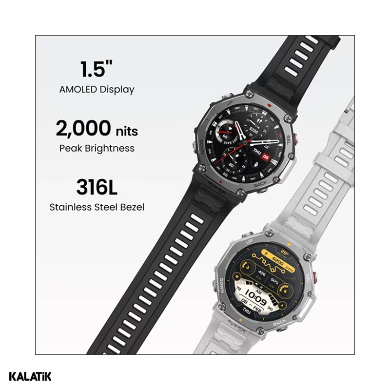 ساعت هوشمند شیائومی مدل 3 Amazfit T-Rex