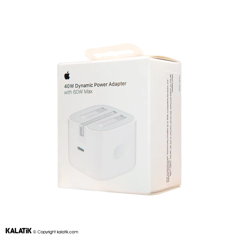 شارژر دیواری 40W اپل USB-C مدل A3353 ZE/A-شارسل