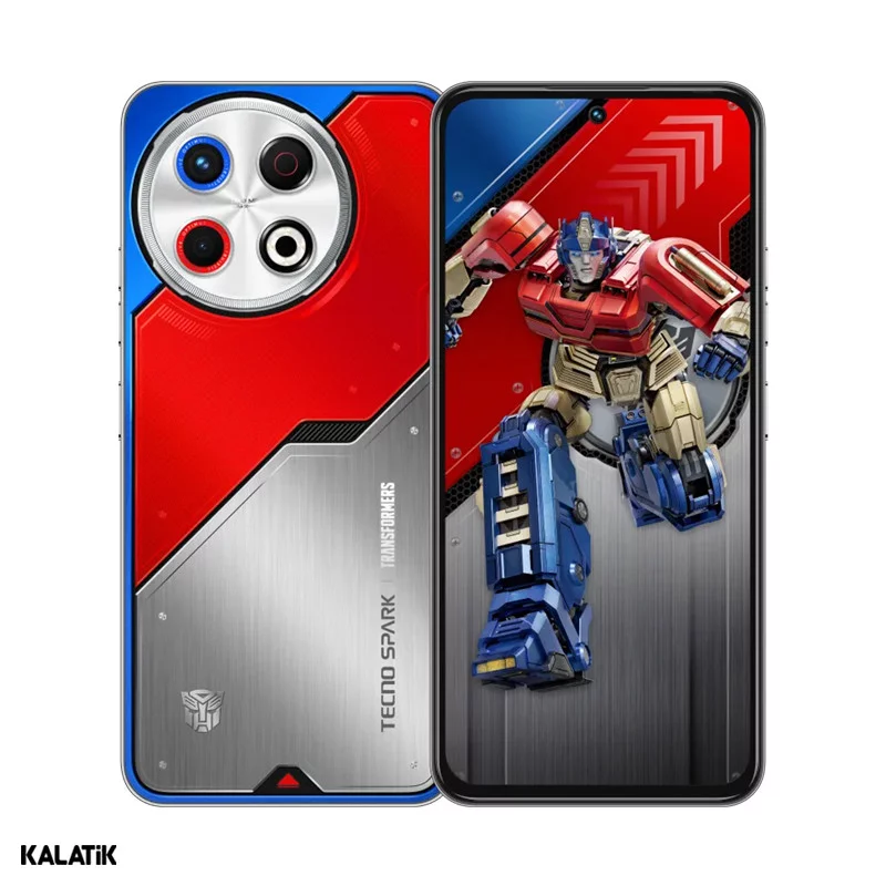 گوشی موبایل تکنو مدل Spark 30 Pro Optimus Prime Limited Edition دو سیم کارت ظرفیت 256/8 گیگابایت