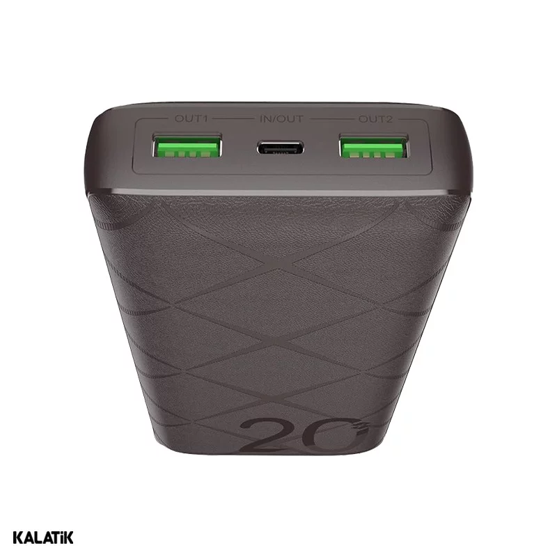 پاور بانک 15 وات اینفینیکس مدل XPOWER 20 GO ظرفیت 20000 میلی آمپر ساعت