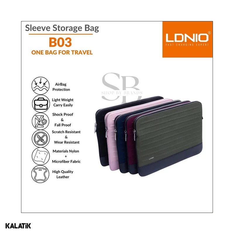 کیف لپ تاپ الدینیو مدل B03-2